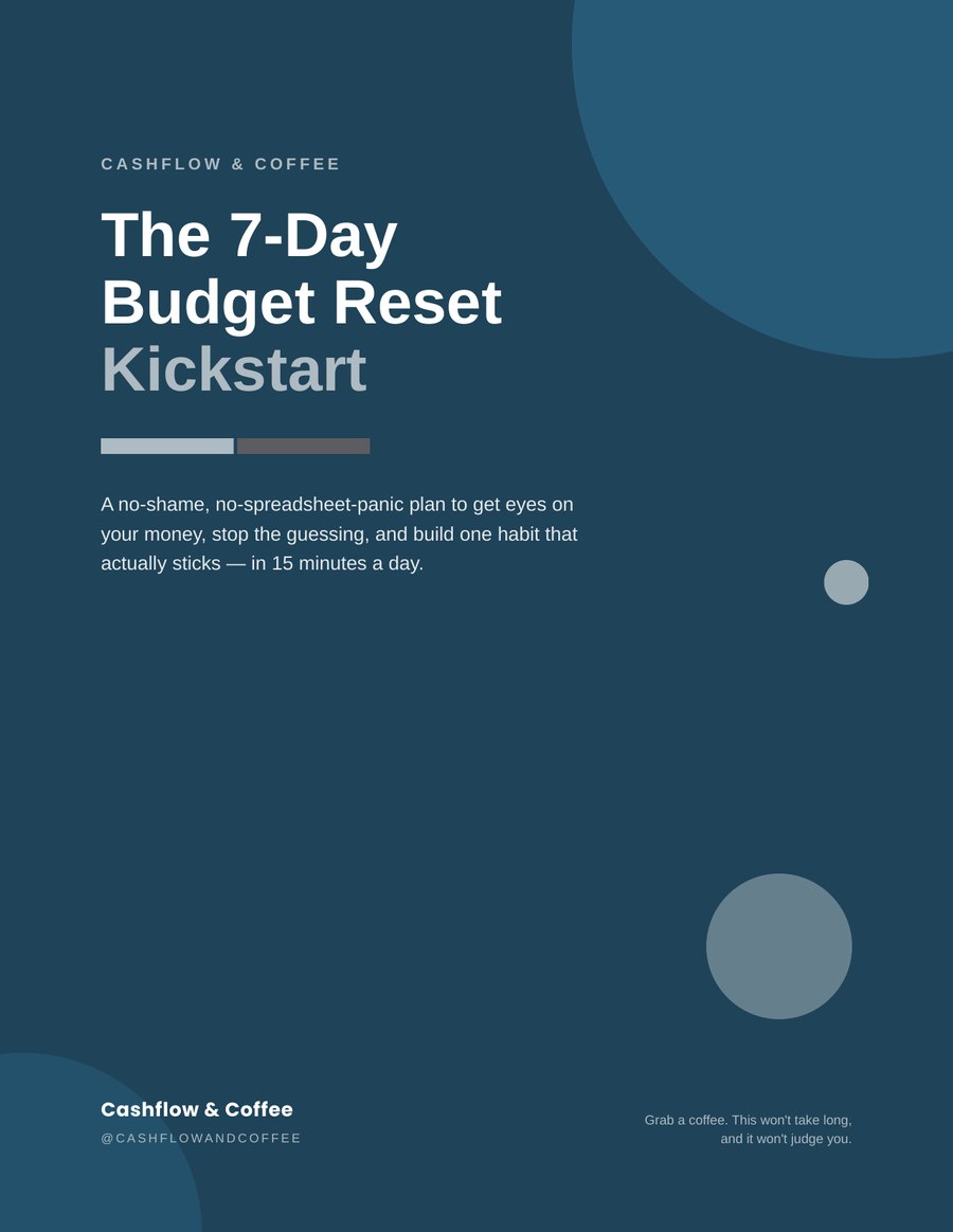The 7-Day Budget Reset Kickstart